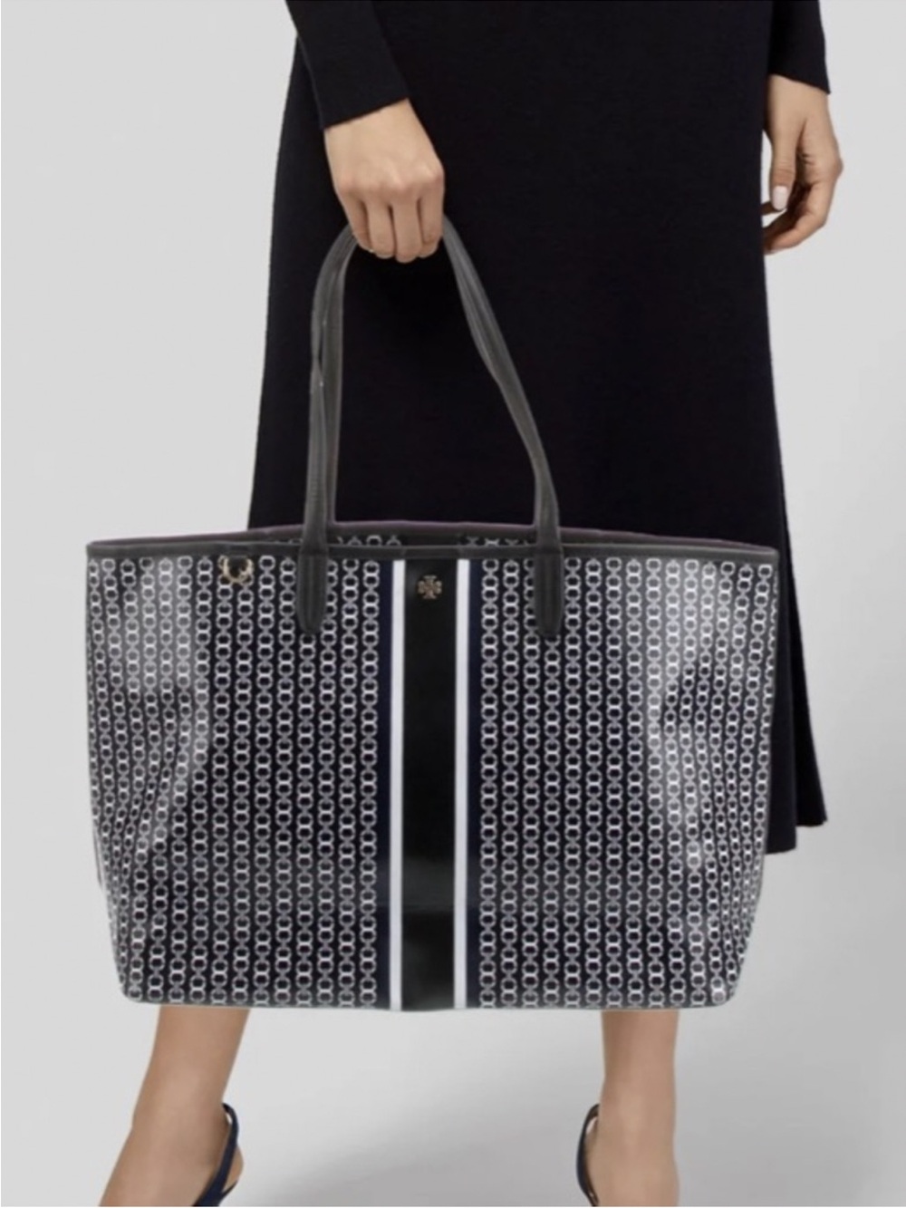 EUC Tory Burch Gemini link tote